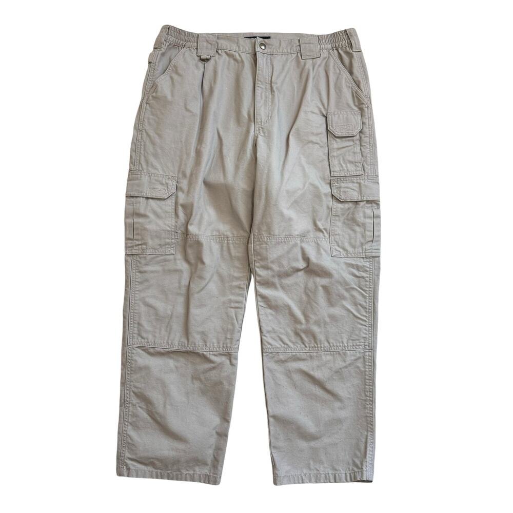 5.11 Tactical Active Work Pants Size 38 x 30 Khaki‎ Tan Military Relaxed 74251